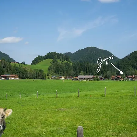 Lejlighed Geigers Tiefenbach bei Oberstdorf